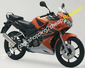 For Honda CBR125R CBR 125R CBR 125RR CBR125RR CBR125 R Fashion Fairing 2002 ~ 2006 Motorcycle Aftermarket Kit Orange Black Silver