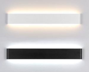 Moderne minimalistische LED-Wandleuchte aus Aluminium, Treppenhaus, Ganglicht, Schlafzimmer, Nachttischlampe, Wohnzimmer, Hintergrund-Wandleuchte