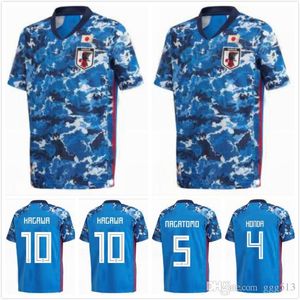 Wholesale honda shirts resale online - JAPAN NEW home football shirt traditional blue soccer jerseys OKAZAKI KAGAWA HONDA KASEBE uniforms maillots de foot