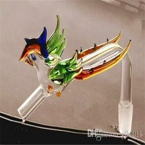 Accessoires de narguilé planche de poulet classique gros bongs en verre brûleur à mazout tuyaux en verre conduites d'eau plates-formes pétrolières fumer