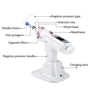 EZ Vacuum Mesotherapy Meso Gun replacement needle, tube and filter 5 pins or 9 pins mesotherapy injection syringe EZ gun