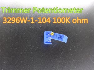 10 sztuk / partia Wykończenia Potencjometr 3296W-1-104 3296 W 100K Ohm W magazynie