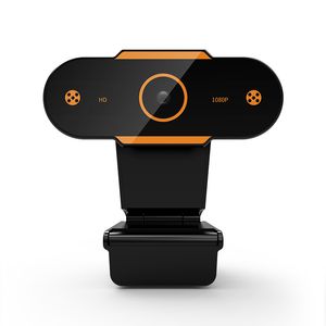 Full HD 720P 1080p webbkamera USB med MIC mini datorkamera, flexibel roterbar, för bärbara datorer, skrivbordskamera online utbildning
