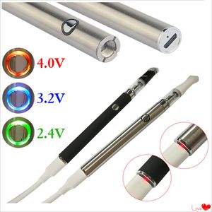 Engångs Vape Pen Starter Kit Refill vaxpatroner Pennor .3ml .5ml med Micro USB-port 350mAh Förpråkig förångare Batteri i förpackning