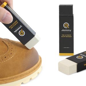 Wygodna praktyczna gumka do czyszczenia skórzanych butów zawiera cząsteczki odkażające, nie myje, szybkie czyszczenie, nie uszkadza butów