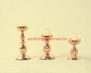 Wholesale tall candelabras for weddings for sale - Group buy New style Tall mental Candle Holders mental iron chorme candlestick Candelabra for wedding decor130