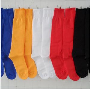 Unisex medium thick four seasons versatile light board solid color tube football socks