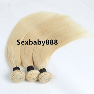 Prolunghe vergini brasiliane di colori dei capelli di Virgin Remy che tessono 613 prodotti biondi dei capelli umani del tessuto dei capelli biondi