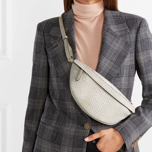 Designer-Fashion Women Diagonal Bag Sports Casual Outdoor Pockets Snake Pattern PU Shoulder Messenger Bag Riding Bag Mini Waist Pack