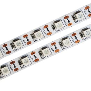 Striscia luminosa a LED 5V SMD 5050 60Led/M LED flash flessibili impermeabili Luci a corda per TV, camera da letto, auto, barca, albero di Natale