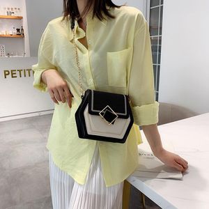 Designer-Fashion PU Кожаные Сумки для женщин 2019 Небольшие Плечо Сумки Сумки замок Дизайнер Женские Путешествия Сумки