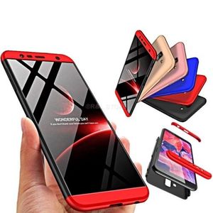 Luxo ultra-fino shockproof híbrido protetor de tela cheia pc duro matte phone case capa para samsung galaxy s6 s7 borda s8 s9 plus nota 8 9