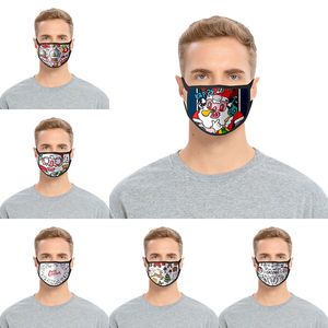 Moda yüz anti-toz karşıtı pus baskı maske suya dayanıklı buz tasarımcı yüz maskeleri ücretsiz kargo baskı Noel maske
