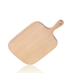 Kitchen Beech Cutting Board Home Chopping Block Cake Plate Serving Trays Wooden Bread Dish Fruit Plate Sushi Tray Baking Tool VT1581