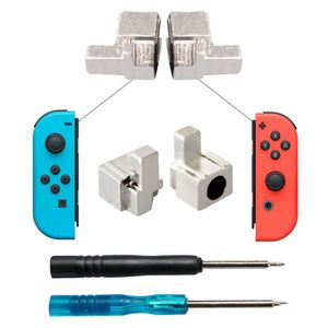 Kit di attrezzi per la riparazione di fibbie con fibbia in metallo in lega con strumenti di apertura per Switch NS Joy Con con cacciavite SPEDIZIONE VELOCE di alta qualità