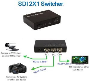 Wholesale 3g switch for sale - Group buy High quality in out Port x1 SDI Switcher switch G HD SD SDI Video SD SDI HD SDI G SDI all format of SDI signal P