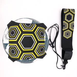 Top quality Soccer ball Solo Kick belt Trainer Training Equipment Trainer football kinetic elastic cord stretches Drop Ship