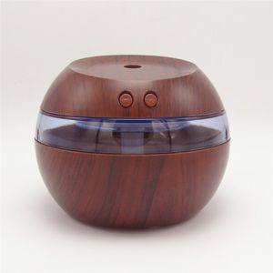 BEIJAMEI Inclined Flat Mouth USB Aroma Air Diffuser Humidifiers Wood Ultrasonic Humidifier Small Home humidificador aromaterapia