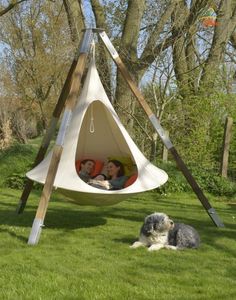 Shape Teepee Tree Hanging Silkworm Cocoon Swing Chair For Kids & Adults Indoor Outdoor Hammock Tent Hamaca Patio Furniture