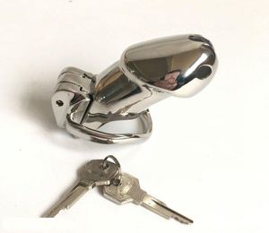 Luxo Ultimate Aço Inoxidável Macho Chastity Dispositivo Cinto Adulto Gaiola De Galo Com Cocks Ring para Homens Bondage Sex Toys