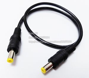 50cm Dual DC 5.5*2.1mm Male to Male Power Supply Adapter Connector Cable 10PCS