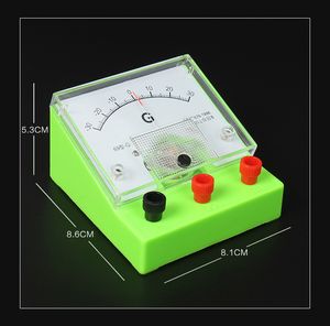 Galvanometer DC Sensitive Ammeter Middle School physical and electrical Experimental Instrument Ammeter Teaching Aids Lab Supplies