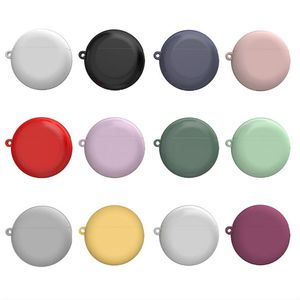 Candy Color Silicone Protective Case för Huawei Freebuds 3 Bluetooth Hörlurar Trådlös laddningslåda Skal med spänne Gratis frakt