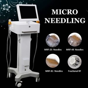 2023 Fractional Rf Pelli Trattamento di rafforzamento Macchina Micro Needling Face Lift Terapia di rimozione della cicatrice dell'acne Laser Skin Resurfacing