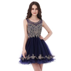 Homecoming Dresses Occasion Dress With Beads and Appliques Short Cheap Cocktail Party Prom Gowns Real Image LX327