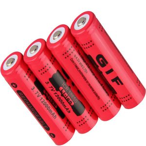 18650 GIF 12000MAH 3,7 V Speced Lithium -Batterie kann für elektronische Produkte wie helles Taschenlampen verwendet werden. F