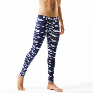 Новые зимние мужчины Long Johns Cotton Mens тепло