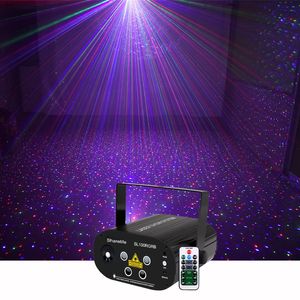 Sharelife Mini DJ estrela Galaxy RGB Laser luxo luz do projetor remoto Início Festa Programa de Estágio do casamento Lighting Effect SL100RGRB