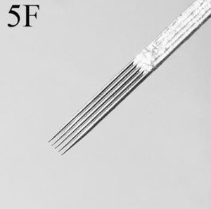 50 Pcs/Lot 5F/7F Permanent Makeup Good Quality Traditional Tattoo Needles Stainless Steel Tattoo Needle