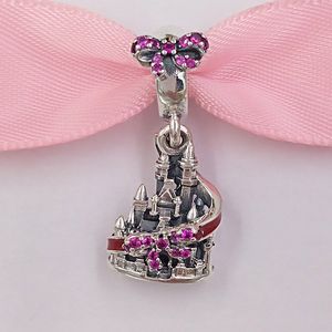 Andy Jewel Jewelry 925 Sterling Silver Beads Micky and Minny Mouse DSN Parks Holiday Charm Pandora Charms에 의해 세트 유럽 판도라 스타일 팔찌 목걸이