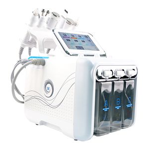 6 i 1 Aqua Hydra Water Dermabrasion Syre Spray med RF Bio Lyft Spa Face Blackhead Removal Skin Deep Cleansing Machine