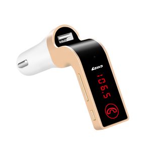 Wholesale fm usb transmitter car for sale - Group buy NOT ORIGINAL CAR G7 Bluetooth Car Kit Handsfree FM Transmitter Radio MP3 Player USB Charger AUX TF Cards Slots Wireless Universal