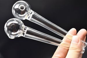 La migliore qualità da 5,5 pollici di spessore inebriante Pyrex Glass filtro per sigarette pipistrello One Hitter Pipe filtri per sigarette pipa per bruciatore a nafta in vetro per fumare