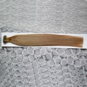 ブラジルのバージンヘア100gのレミーマイクロビーズの髪の伸びのナノリングのリンク人間の髪のストレート100個