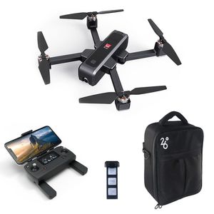 MJX Bugs 4 W B4W 2K 5G WIFI FPV GPS Drone RC pieghevole con giunto cardanico a asse singolo Modalità Follow Me RTF - Due batterie con borsa