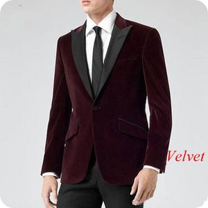 Custom Made Fashion Wedding Tuxedos Pink One Button Groom Suits Mens ...