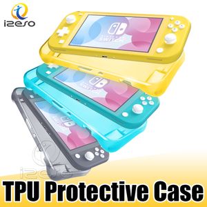 Transparent TPU Game Case for Switch Lite Game Console Protective Shell Cover Anti-scratch Shockproof Case for Nintendo Switch Lite izeso