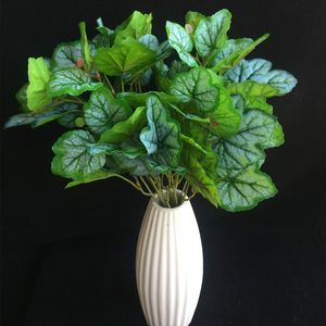 Fake Alumroot (5 stems/bunch) 14.17" Length Simulation Real Touch Greenery Green Plant Home Showcase Decorative Artificial Plants