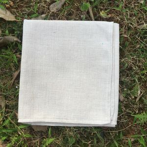 Blank Polyester Linen Blend Tea Towel Cleaning Cloth Plain Burlap Decorative Kitchen Towel for DIY Sublimation227L