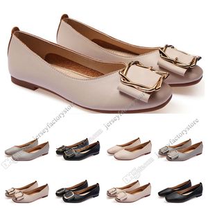 ladies flat shoe lager size 33-43 womens girl leather Nude black grey New arrivel Working wedding Party Dress shoes sixty-three