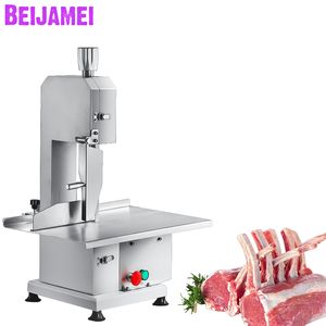 Beijamei 750w máquina de corte de carne de moedor de carne para carne de porco congelada / de frango / carne de carne de bovino de aço inoxidável de corte comercial de veículos