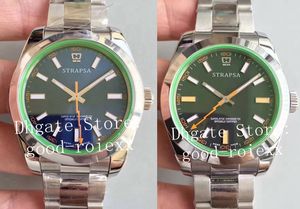 40mm 904L Steel Watches Mens Automatic Watch Men Cal.3131 Crystal Glass Eta 116400 ARF Wristwatches Box