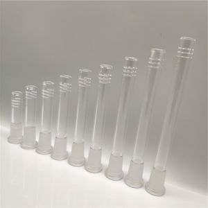 Wholesale glass cut size for sale - Group buy Hot Popular Glass downstem female Lo Pro Diffused Downstem with cuts have different size for bongs