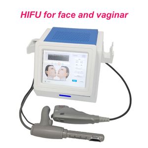 HIFU Kroppsbantmaskiner Portable Face Lifting Vaginal Dighting Wrinkle Avlägsnande Hudåtervinningsmaskin