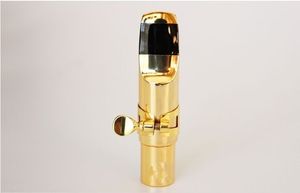 Professional Tenor Soprano Alto Saxophone Metal Mouthpiece Gold Lacquer Mouthpiece Sax MouthPiece 56789