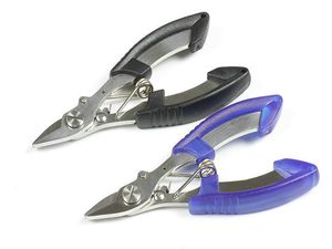 Topkwaliteit 2 kleuren roestvrijstalen mini-vistang ABS-handvat Verwijder Hook Tackle Gaffs Fish Line Cutter Tool